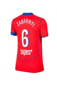 Paris Saint-Germain Illia Zabarnyi #6 Voetbaltruitje 3e tenue Dames 2025-26 Korte Mouw
